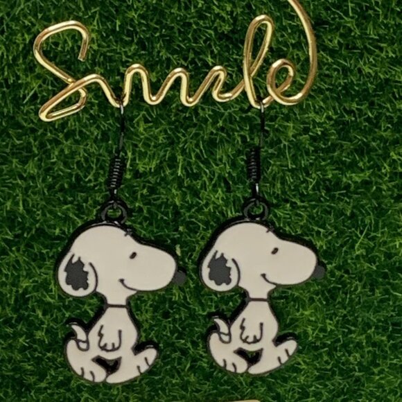 Snoopy Earring, Peanuts Earring, Gift Idea, Snoopy Jewelry, Peanuts Jewerly - Picture 2 of 11